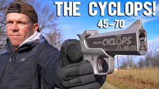 The Worlds Most Powerful Pocket Pistol 4570 Cyclops Derringer [upl. by Latona]