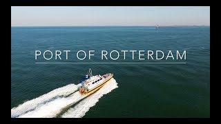 Port of Rotterdam Drone video [upl. by Eyssej464]