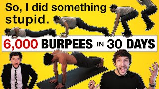 I did 200 BURPEES for 30 days Heres what happened [upl. by Eekram]