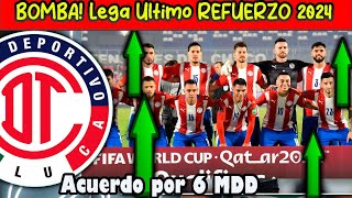 🔥👹 Confirmado Llega ULTIMO Refuerzo para TOLUCA en el Clausura 2024 Se Cerro ACUERDO por 6MDD [upl. by Aelat]