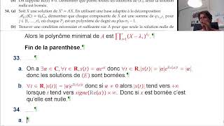 Agrégation interne mathématiques  Correction épreuve 2 2021 partie 4 suite de la suite [upl. by Otreblaug]