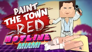 They Recreated Hotline Miami  Paint The Town Red [upl. by Lukash]