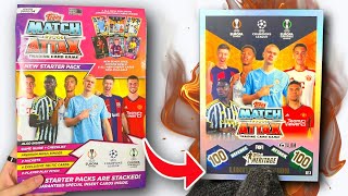 MATCH ATTAX 202324 STARTER PACK OPENING BRAND NEW [upl. by Zetana]