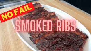 Smoked Ribs Pellet Smoker St Louis Cut  The Perfect BBQ Recipe [upl. by Nitfa]