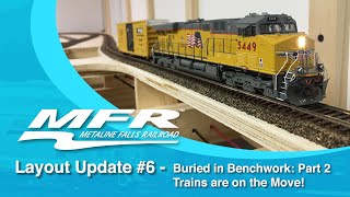 Layout Update 6  Buried in Benchwork Part 2 [upl. by Sudhir]