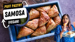 Puff Pastry Samosa Recipe [upl. by Merdith594]