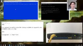 OpenWrt  Command Line Firmware Upgrade SSH  FLASH [upl. by Adnahcal]