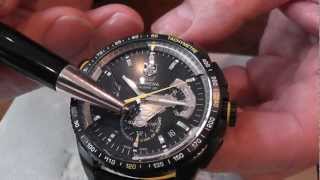 Bobs Blog TAG Heuer Grand Carrera RS Chronograph  CAV5186FC6304 [upl. by Inig]