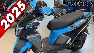 2025 New 125cc TVS NTORQ  NEW TVS NTORQ 125 Detailed review [upl. by Latoniah]