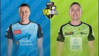 Adelaide Strikers Women vs Sydney Thunder Women Live Match 8  Womens Big Bash LeagueLive Cricket [upl. by Smiga749]