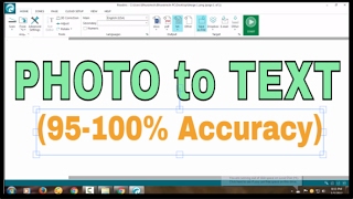 Convert PhotoImage to Text Best Accurate OCR Software Readiris [upl. by Ahcatan]