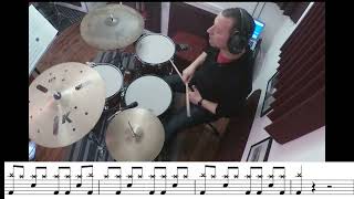 Beetlebum Blur drum cover  score [upl. by Arawaj]