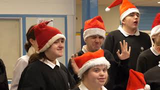 Pupils at Pinewood School sing Christmas Carols [upl. by Linder]