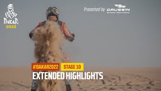 Extended highlights of the day presented by Gaussin  Stage 10  Dakar2022 [upl. by Wilek]