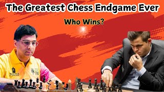 The Greatest Chess Endgame Ever  Vishy Vs Magnus chess magnuscarlsen vishwanathananand [upl. by Sacksen]