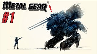 Metal Gear MSX2 Walkthrough Part 1 FR HD [upl. by Noinatrad]