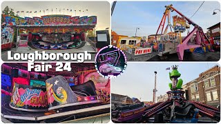 Walk Around Loughborough Charter Fair 2024 in 8k [upl. by Nauj861]