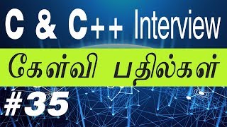 35 Garbage values and CPU Register  in Tamil  C C Interview Questions [upl. by Aihceyt]