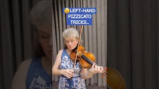 😉🎻LEFT  HAND PIZZICATO TRICKS quotMusical Solutionsquot Full video in Description [upl. by Utas849]