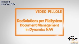 DocSolutions per FileSystem Document Management in Dynamics NAV [upl. by Kohcztiy364]