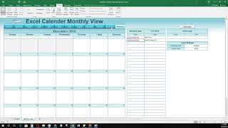 Dynamic Appointment Scheduler  Calendar Monthly View [upl. by Helene]