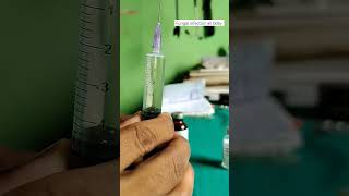 Fungal infection treatment IV injectionytshorts shorts nursing doctor [upl. by Namlak]