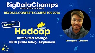 Session 4  Distributed Storage HDFS Architecture  Hadoop  Big Data Complete Course [upl. by Pilloff940]