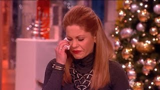 Candace Cameron Bure Breaks Down Over the Mass Shooting in San Bernardino [upl. by Ahsanat]