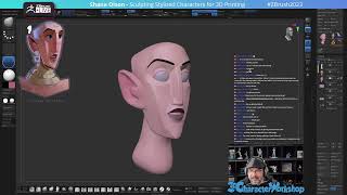 Sculpting Stylized Characters  Shane Olson  ZBrush 2023 [upl. by Rilda]