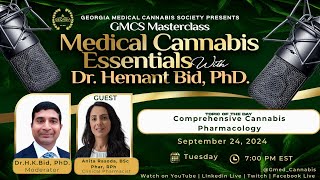 GMCS Masterclass Cannabis Pharmacology  Special Guest Anita Rasoda [upl. by Botti]