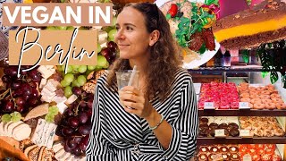 VEGAN IN BERLIN » Food Diary amp Vlog Veganes Buffet Käseplatte Donuts Backen uvm│Food Friday 88 [upl. by Arodal3]