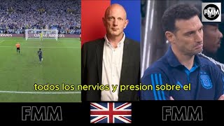 ASI SE NARRO EN INGLATERRA LOS PENALES ARGENTINA FRANCIA EN LA FINAL DEL MUNDIAL QATAR 2022 [upl. by Olegnalehcim138]