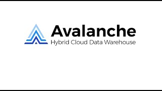 Actian Avalanche  the Fastest Hybrid Cloud Data Warehouse in the World [upl. by Ydnew]