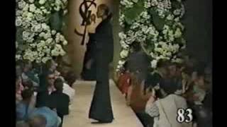 Yves Saint Laurent haute couture fall winter 1995  part 4 [upl. by Houghton]