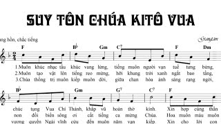 SUY TÔN CHÚA KITO VUA  GIANG TÂM [upl. by Leander]