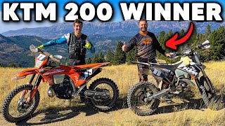 Riding Mountain Singletrack with the KTM 200 Winner [upl. by Pendergast]