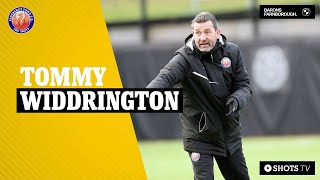 TOMMY WIDDRINGTON POSTMATCH Kidderminster Harriers A [upl. by Meta]