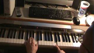 Final Fantasy 7 World Theme Piano Tutorial Part 1 [upl. by Arrim]