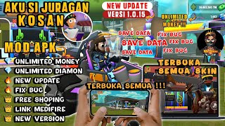 Update  Aku Si Juragan Kosan Mod APK V 1015  Unlimited Money amp Unlock All skins [upl. by Goat268]