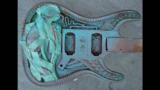 Steampunk hand made guitar [upl. by Yllier]