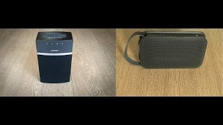 BOSE soundtouch 10 vs BampO Beoplay A2 [upl. by Nonnahsed105]