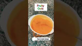 Fruity Oats for Baby 👶 Anothe Healthy Food Idea 💡 babyshorts babyfood foodiebaby ytshorts [upl. by Agon118]