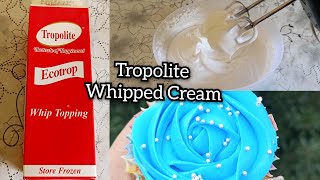 Tropolite whip cream use  How to use tropolite whipped cream recipe [upl. by Sergent]