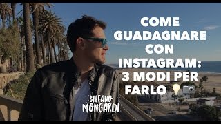 Come guadagnare con Instagram 3 metodi [upl. by Obadiah]