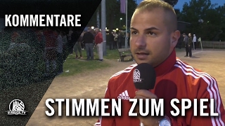 Die Stimmen zum Spiel TuS Osdorf  SC AlstertalLangenhorn Landesliga Hammonia  ELBKICKTV [upl. by Pacificas]