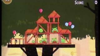 Angry Birds 3 star walkthrough for theme 6 levels 1115 [upl. by Mariele320]