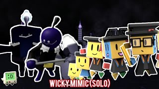 Wicky Mimic with Stella Tower Heroes Roblox [upl. by Artema]