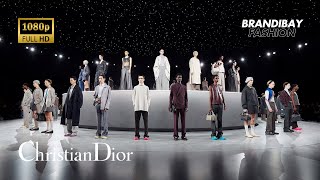 Défilé DIOR Homme AutomneHiver 20242025  Paris Fashion Week [upl. by Ahsinan]