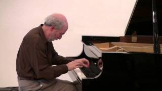 JS Bach Partita in Bflat Major BWV 825 Gigue – Performed by PianistComposer Haskell Small [upl. by Tresa]