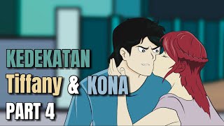 KEDEKATAN TIFFANY DAN KONA PART 4  Animasi Sekolah [upl. by Worrad]